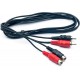 GBL Cable Extensor 2xRCA/2xRCA 3 metros