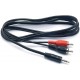 GBL Cable 3.5mm estéreo / 2 x RCA 3 metros