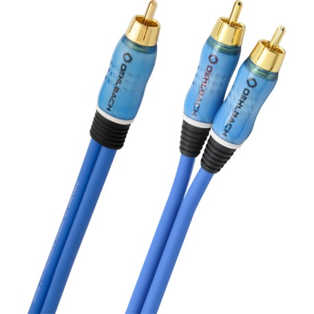 Oehlbach BOOOM! Cable Subwoofer Y-ADAPTER CABLE 5,0m Blue
