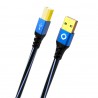 Oehlbach USB de Plus (USB 2.0 Cable con Conector Tipo USB de A a B)